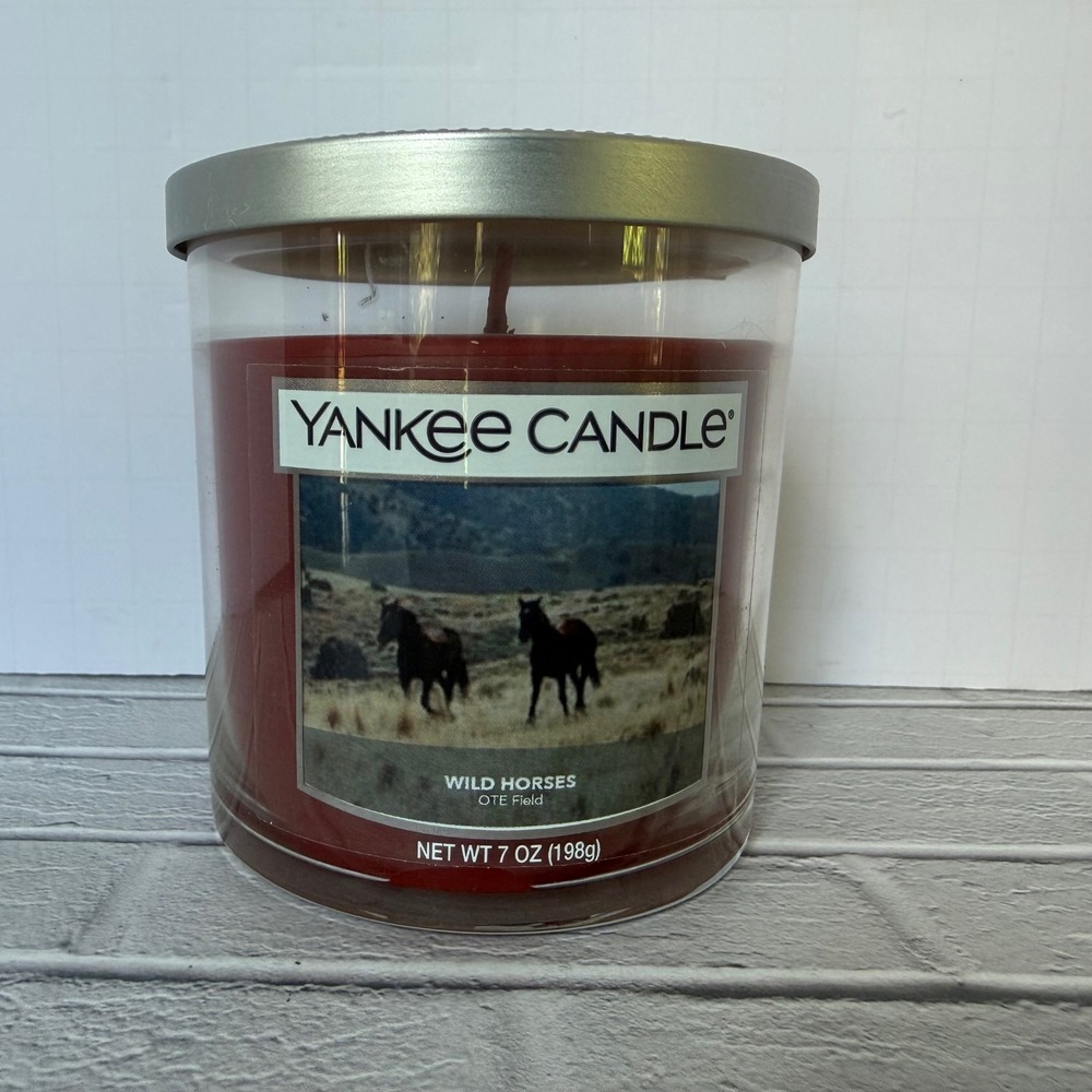 Yankee Candle Wild Horses 7 oz Scented Single Wick Jar Candle OTE Discontinued